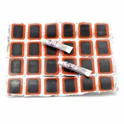 Maxxus 24 Rustines Rectangulaire + 2 Tubes De Colle