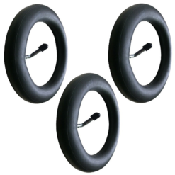 Rubena 3 Chambres à Air 10x2 Pour Poussette Valve Coudé Schrader 90°/ 54-152