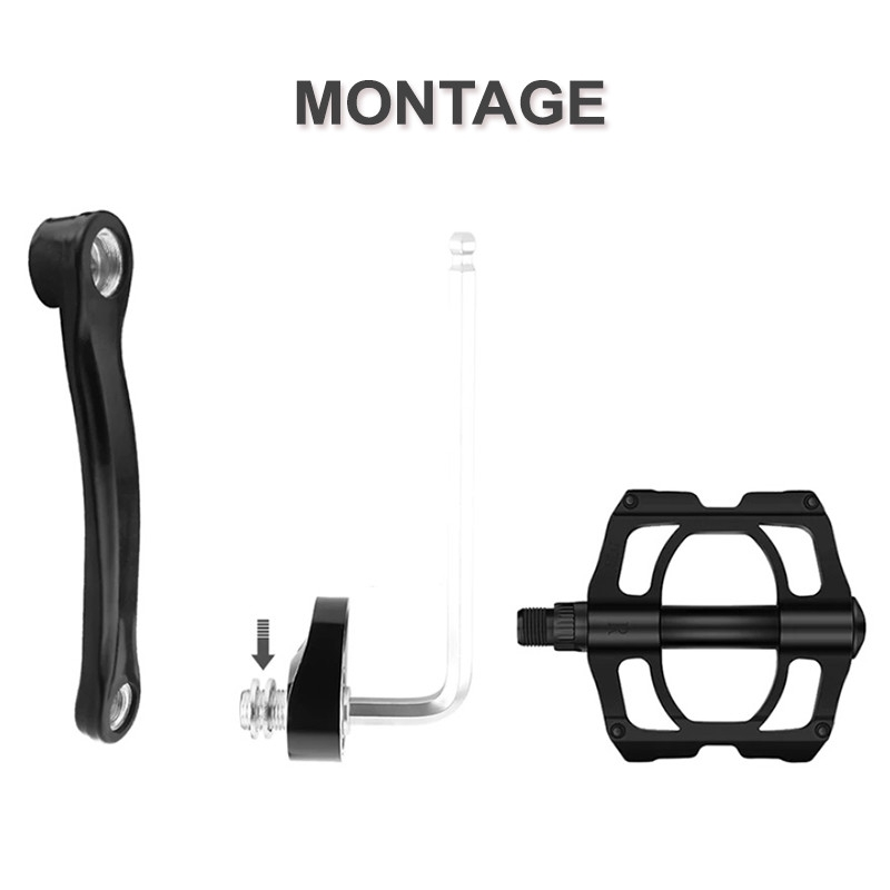 Vélo Original Adaptateur Convertisseur De Pédales Pour Vélo 6 Vélo Original Adaptateur Convertisseur De Pédales Pour Vélo – Image 4