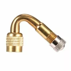 Vélo Original Adaptateur Coudé à 135 Degrés Avec Bouchon Pour Valve Schrader De Vélo