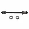 Point Axe Plein 175 Mm Avec Cages à Billes Pour Roue De Vélo