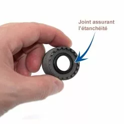 Stronglight Boitier De Pédalier Cage Alu - L157mm - Platine Antirotation - 2 Vis -Ventes de pièces de vélo boitier de pedalier cage alu l157mm platine antirotation 2 vis 2