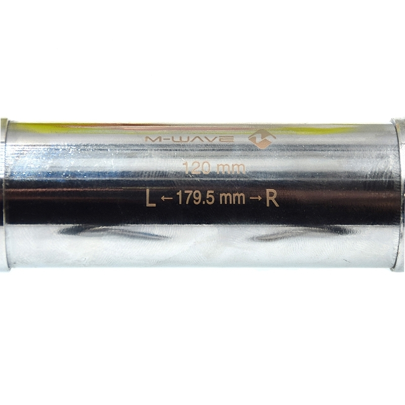 M-Wave Boîtier De Pédalier Chromé FAT BIKE 179,5 Mm 8 M-Wave Boîtier De Pédalier Chromé FAT BIKE 179,5 Mm – Image 6