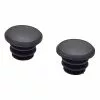 Point Bouchon De Guidon De Vélo Noir - La Paire -Ventes de pièces de vélo bouchon de guidon de velo noir la paire