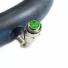 Vélo Original Bouchon De Valve Schräder - Indicateur Vert Taré à 3 Bar -Ventes de pièces de vélo bouchon de valve schrader indicateur vert tare a 3 bar