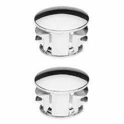 Point Bouchons De Guidon Chromé Pour Vélo - La Paire -Ventes de pièces de vélo bouchons de guidon chrome pour velo la paire 2