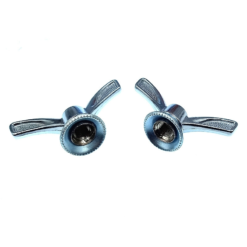 Messingschlager Boulons Papillon Sur Axe De Roue Avant Vintage 8 Mm - Par 2 -Ventes de pièces de vélo boulons papillon sur axe de roue avant vintage 8 mm par 2 4