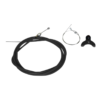 ATOO Cable Frein BMX Avec Chape Aluminium Noir 1 ATOO Cable Frein BMX Avec Chape Aluminium Noir -Ventes de pièces de vélo cable frein bmx avec chape aluminium noir