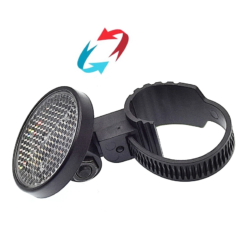 Vélo Original Catadioptre Ajustable Et Orientable Pour Fixation à L'avant Du Vélo -Ventes de pièces de vélo catadioptre ajustable et orientable pour fixation a l avant du velo 1