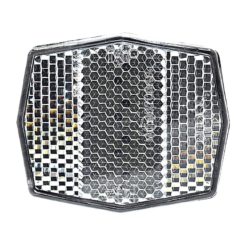 Maxxus Catadioptre Avant Blanc Sur Fourche De Vélo