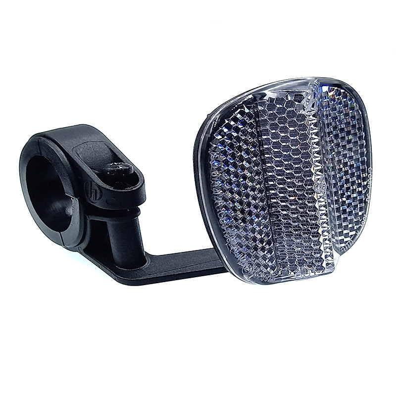 Herrmans Catadioptre Blanc Pour Guidon De 22 Jusqu'à 31.8 Mm 3 Herrmans Catadioptre Blanc Pour Guidon De 22 Jusqu'à 31.8 Mm