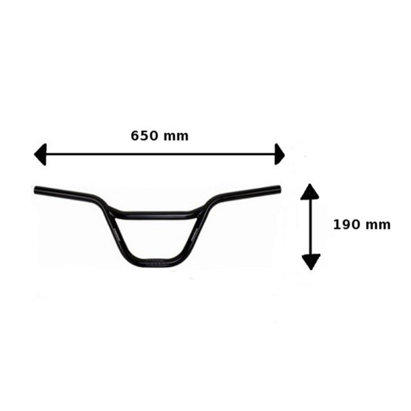 Promax Cintre Guidon Vélo BMX Freestyle 4 Promax Cintre Guidon Vélo BMX Freestyle – Image 2