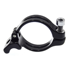 ATOO Collier Dérailleur Alu Avant Noir 31,8 Mm -Ventes de pièces de vélo collier derailleur alu avant noir 318 mm 3