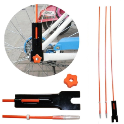 M-Wave Drapeau De Sécurité 1,80 M Pour Vélo Avec Fanion Bleu -Ventes de pièces de vélo drapeau de securite 180 m pour velo avec fanion bleu 4