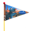 Funecobikes Drapeau RATATOUILLE Pour Enfant à Vélo -Ventes de pièces de vélo drapeau ratatouille pour enfant a velo