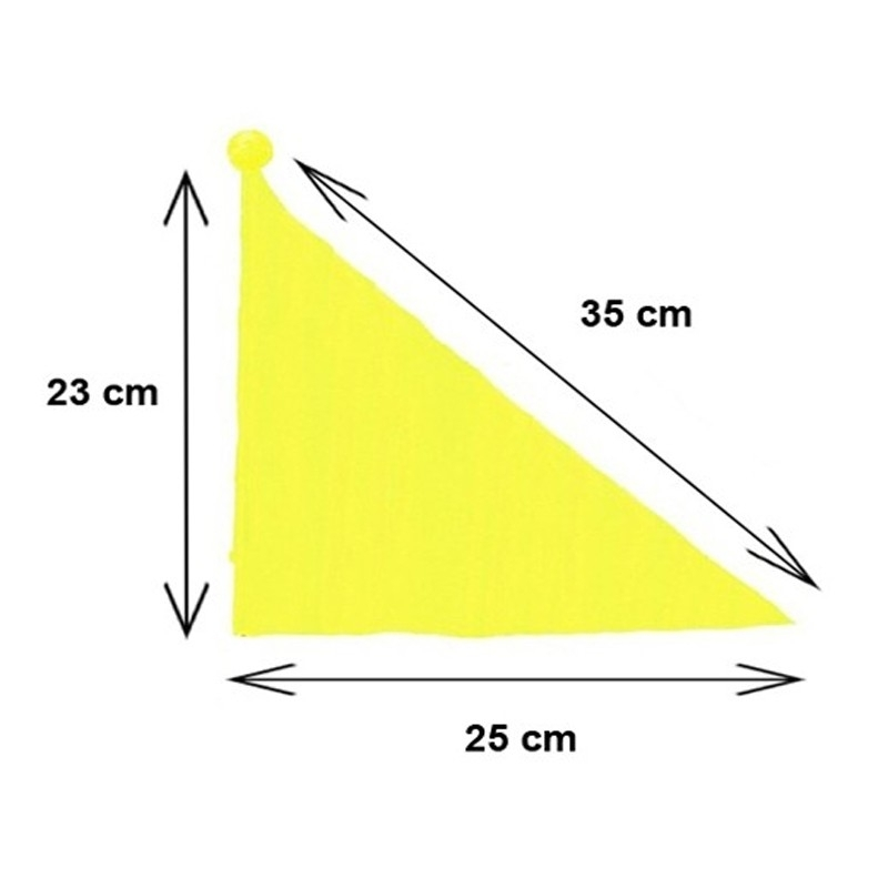 Messingschlager Drapeau Vélo Jaune Fluo 6 Messingschlager Drapeau Vélo Jaune Fluo – Image 4