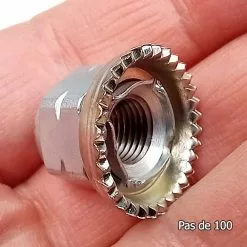 Ecrou De Serrage Cranté Pour Roue De Vélo ALGI -Ventes de pièces de vélo ecrou de serrage crante pour roue de velo algi 3