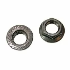 Maxxus Ecrous à Embase Crantée Pour Axe De Pédalier Vélo - Les 2