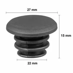 Vélo Original Embout De Cintre VTT Noir - Par 10 -Ventes de pièces de vélo embout de cintre vtt noir par 10 3