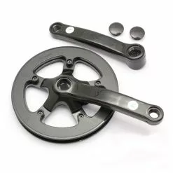 ARCADE Ensemble Manivelle Acier Resine 40 Dts L150mm, Avec Double Disque