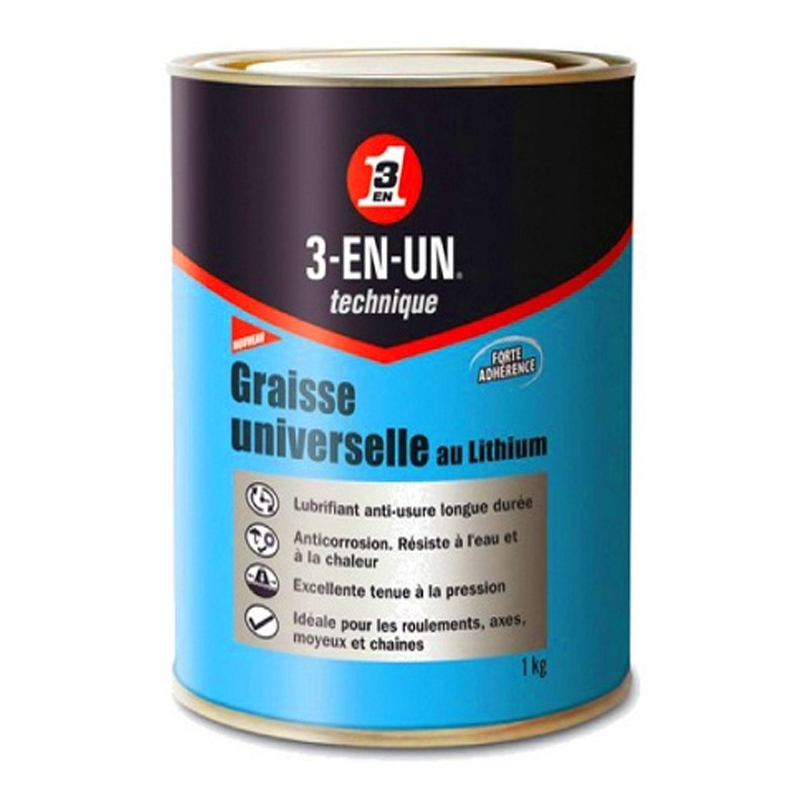 XLC Graisse Lithium Pour Entretien Vélo - Pot De 1 Kg 3 XLC Graisse Lithium Pour Entretien Vélo - Pot De 1 Kg