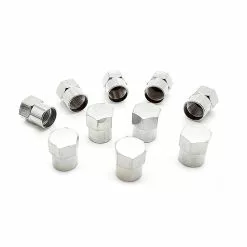 Schwalbe Lot De 10 Bouchons De Valve Schrader Chromés -Ventes de pièces de vélo lot de 10 bouchons de valve schrader chromes 3