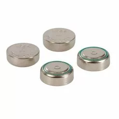 PowerMaster Lot De 4 Piles Bouton Alcalines LR44