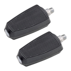 Paire De Pédale Vintage En Caoutchouc 9/16