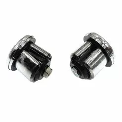 Funecobikes Paire Embout De Guidon Chromé à Visser -Ventes de pièces de vélo paire embout de guidon chrome a visser 2