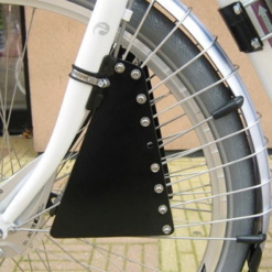 Georgia In Dublin Pare Jupe De Vélo Avant