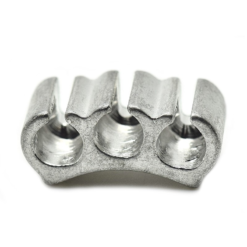 Funecobikes Passe Gaine Triple Alu à Souder Sur Cadre Vélo