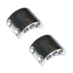 Funecobikes Passe Gaine Triple Alu Rond à Riveter Sur Cadre De Vélo