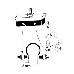 Maxxus Patins De Freins Avec écrou Pour Vélo - Par 4 -Ventes de pièces de vélo patins de freins avec ecrou pour velo par 4 5
