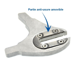 Ventes de pièces de vélo -Ventes de pièces de vélo pattes arriere aluminium a souder pour velo de piste la paire 1