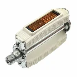 Pédales Blanches Vélo Vintage City Marwi -Ventes de pièces de vélo pedales blanches velo vintage city marwi 2