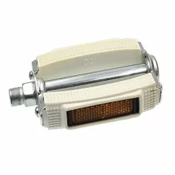 Pédales Blanches Vélo Vintage City Marwi -Ventes de pièces de vélo pedales blanches velo vintage city marwi 3