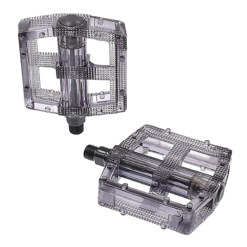 M-Wave Pédales Noir Translucide Pour Vélos BMX 9/16