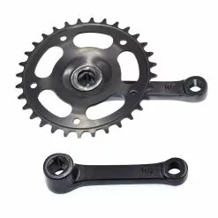 Messingschlager Pédalier Mono Plateau Pour Vélo Enfant De 12 à 18 Pouces -Ventes de pièces de vélo pedalier mono plateau pour velo enfant de 12 a 18 pouces 2