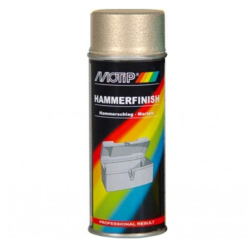 Peinture MOTIP De Métal Martelé Or 400 Ml