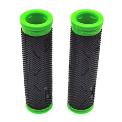 Poignée VTT PROGRIP Noir/Vert L125 Mm - Paire -Ventes de pièces de vélo poignee vtt progrip noir vert l125 mm paire 1