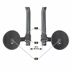 Humpert - Ergotec Prolongateur De Cintre Vélo Pour Triathlon Professionnel -Ventes de pièces de vélo prolongateur de cintre velo pour triathlon professionnel 2