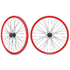 Funecobikes Roue Arriere Fixie Jante Rouge Moyeu Noir -Ventes de pièces de vélo roue arriere fixie jante rouge moyeu noir