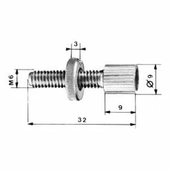Maxxus Vis De Réglage De Cable De Frein De Vélo -Ventes de pièces de vélo vis de reglage de cable de frein de velo 2